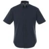 Elevate Men's Navy Stirling Short Sleeve Shirt Tall -Elevate Navy 1