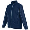 Elevate Men's Navy/White Elgon Track Jacket 1 Elevate Men's Navy/White Elgon Track Jacket -Elevate TM12313 Navy White F