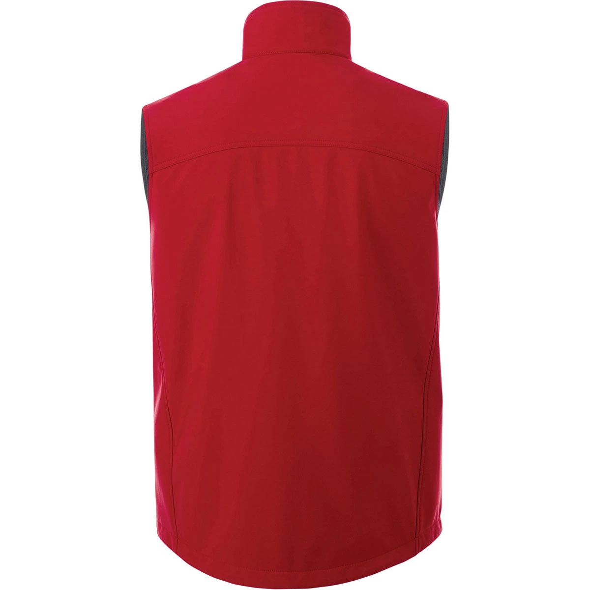 Elevate Men's Team Red Stinson Softshell Vest 4 Elevate Men's Team Red Stinson Softshell Vest - Image 2