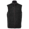 Elevate Men's Black Smoke Heather Fontaine Knit Vest -Elevate TM12502 Black Smoke Heather F