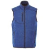 Elevate Men's Metro Blue Heather Fontaine Knit Vest 1 Elevate Men's Metro Blue Heather Fontaine Knit Vest -Elevate TM12502 Metro Blue Heather F