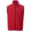 Elevate Men's Team Red Warlow Softshell Vest -Elevate TM12504 358 F