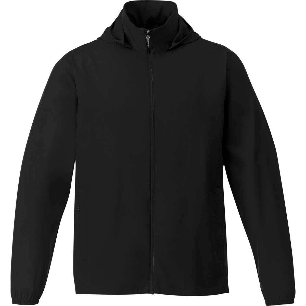 Elevate Men's Black Toba Packable Jacket 3 Elevate Men's Black Toba Packable Jacket