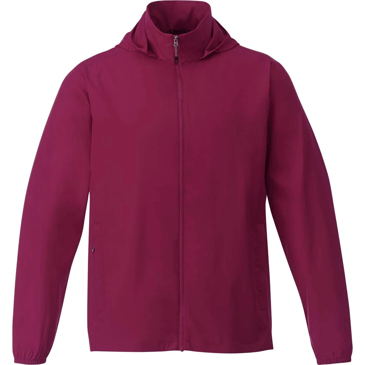 Elevate Men's Maroon Toba Packable Jacket 3 Elevate Men's Maroon Toba Packable Jacket
