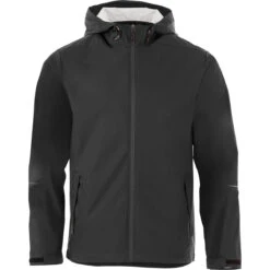 Elevate Men's Black Cascade Jacket