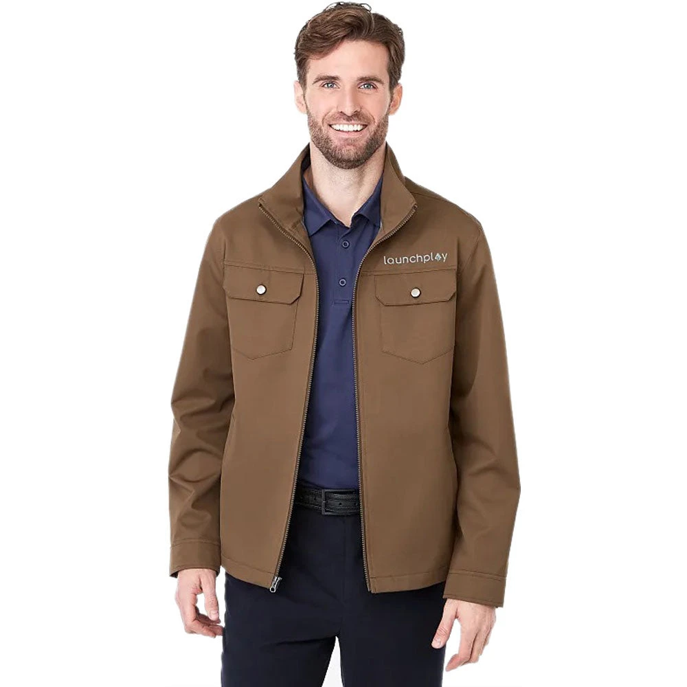 Elevate Men's Bark Hardy Eco Jacket 5 Elevate Men's Bark Hardy Eco Jacket - Image 3