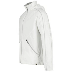 Elevate Men's White/Silver Rincon Eco Packable Jacket -Elevate TM12725 125 S