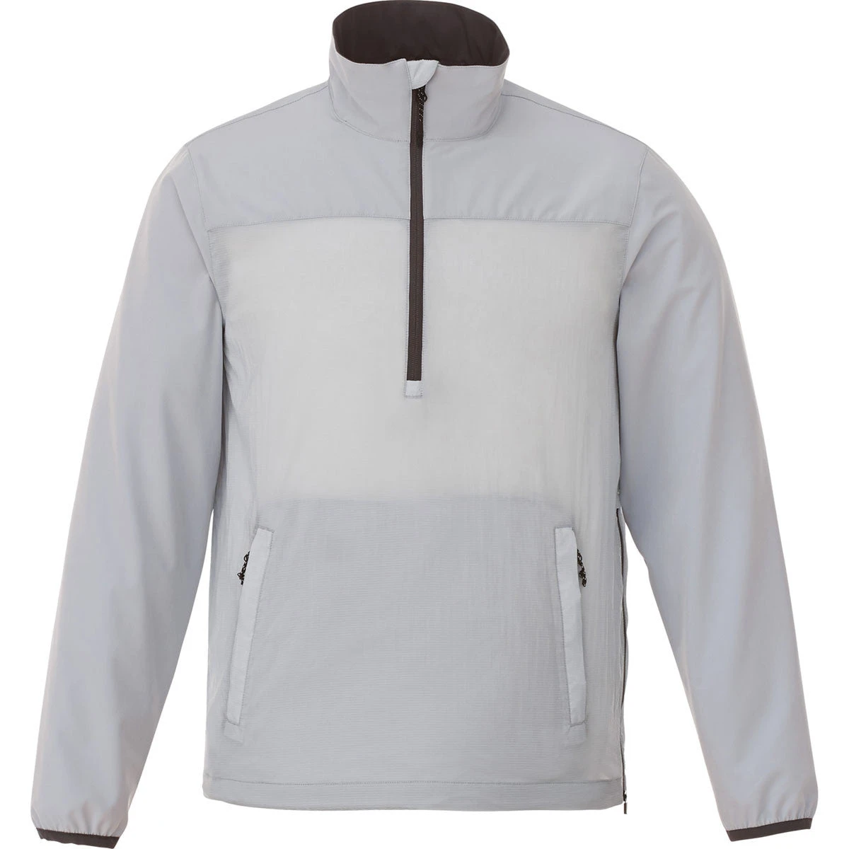 Elevate Men's Light Grey Odaray Half Zip Jacket 3 Elevate Men's Light Grey Odaray Half Zip Jacket