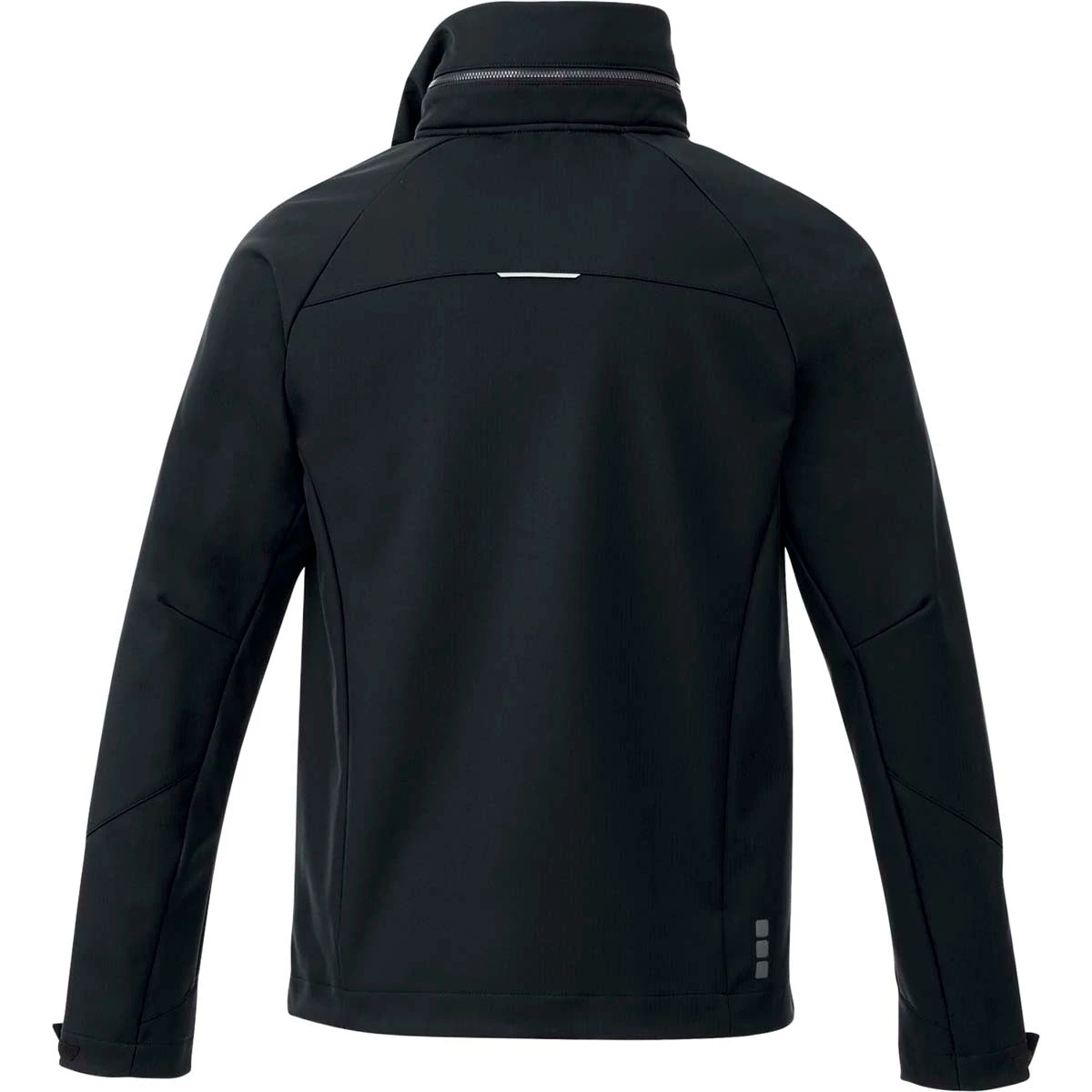 Elevate Men's Black Peyto Softshell Jacket 4 Elevate Men's Black Peyto Softshell Jacket - Image 2