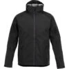Elevate Men's Black Index Softshell Jacket -Elevate TM12936 Black F