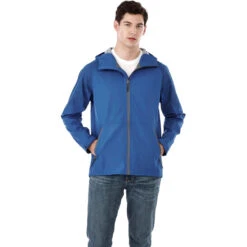Elevate Men's New Royal Index Softshell Jacket 7 Elevate Men's New Royal Index Softshell Jacket -Elevate TM12936 New Royal HTF
