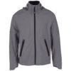 Elevate Men's Grey Storm Oracle Softshell Jacket -Elevate TM12939 991 F