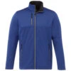 Elevate Men's Metro Blue Heather Joris Eco Softshell Jacket -Elevate TM12940 Metro Blue Heather F