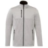 Elevate Men's Silver Heather Joris Eco Softshell Jacket -Elevate TM12940 Silver Heather F
