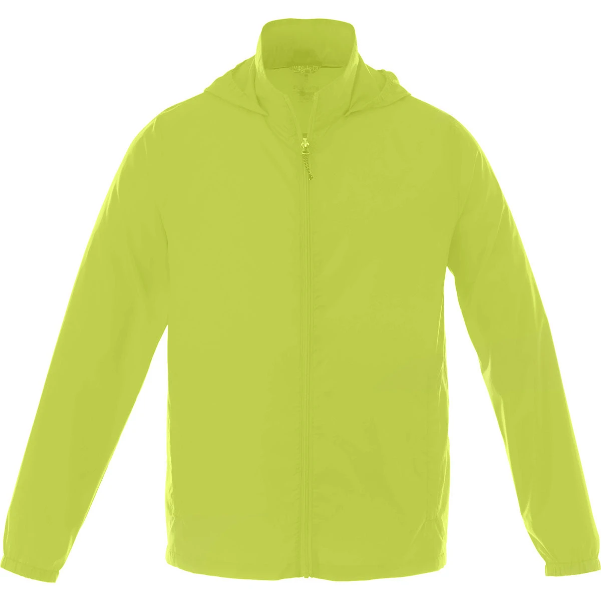 Elevate Men's Hi-Liter Green Darien Packable Lightweight Jacket 3 Elevate Men's Hi-Liter Green Darien Packable Lightweight Jacket