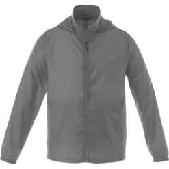 Elevate 31 Elevate Men's Steel Grey Darien Packable Jacket