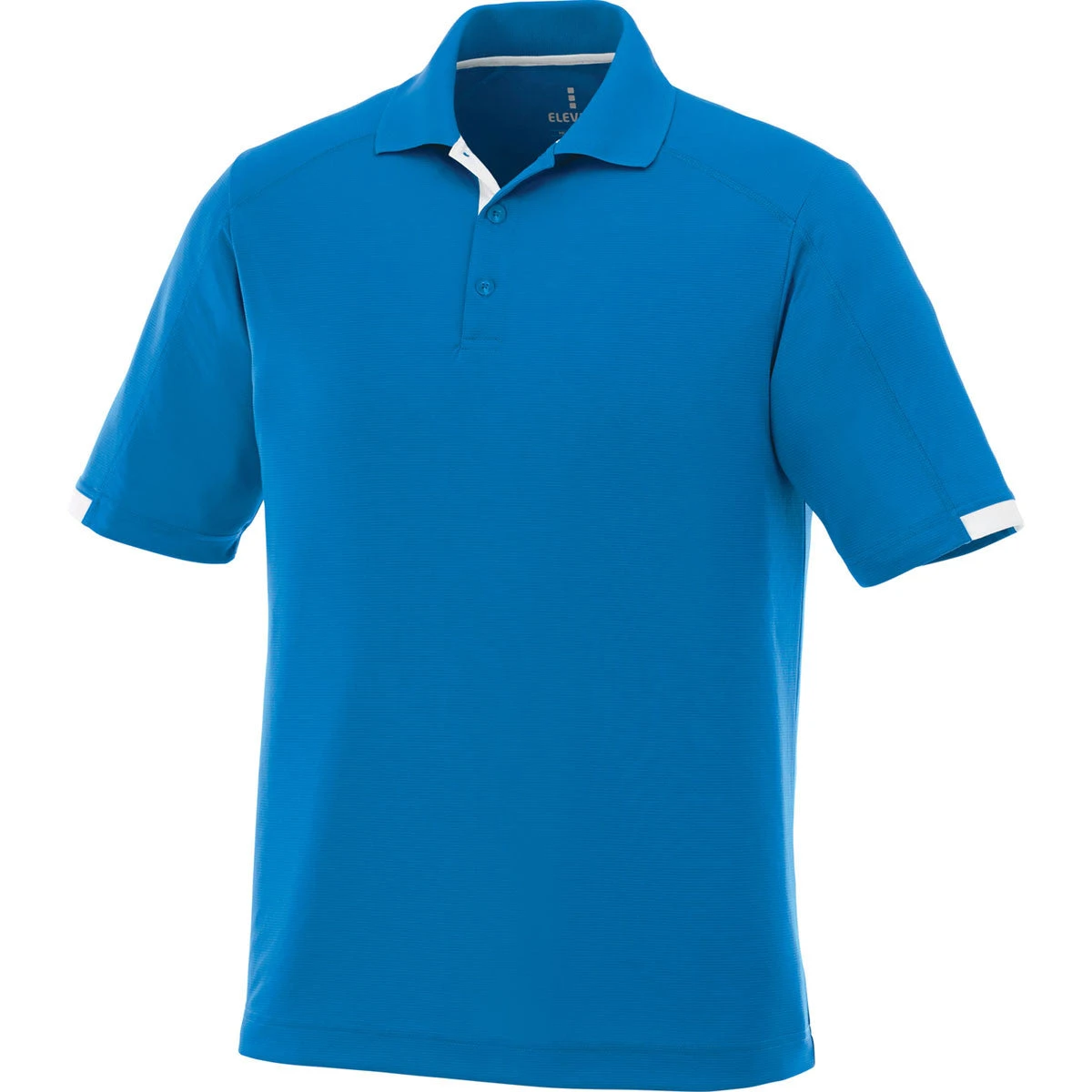 Elevate Men's Olympic Blue Kiso Short Sleeve Polo 3 Elevate Men's Olympic Blue Kiso Short Sleeve Polo