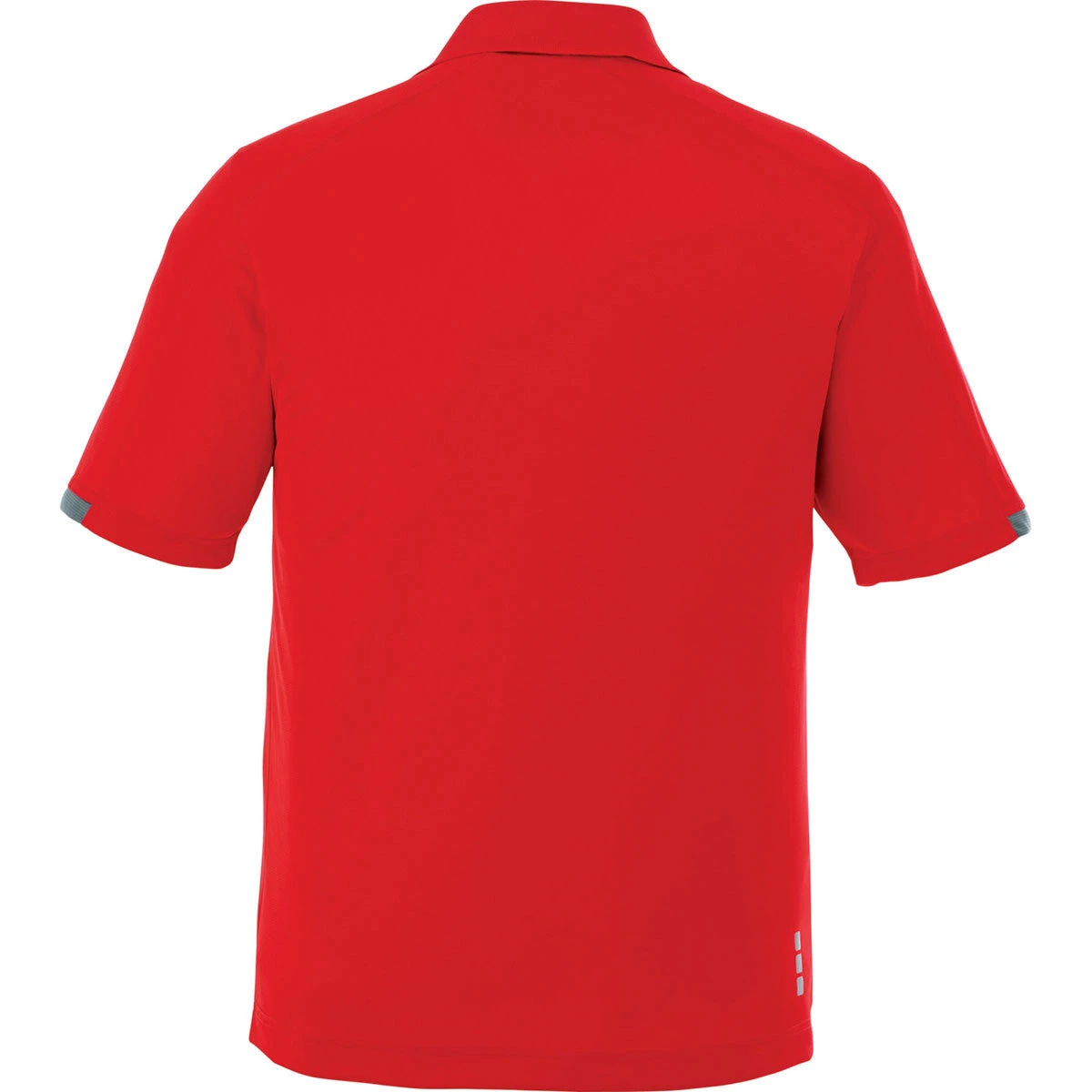 Elevate Men's Red Kiso Short Sleeve Polo 4 Elevate Men's Red Kiso Short Sleeve Polo - Image 2