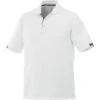 Elevate Men's White Kiso Short Sleeve Polo -Elevate TM16209 White F