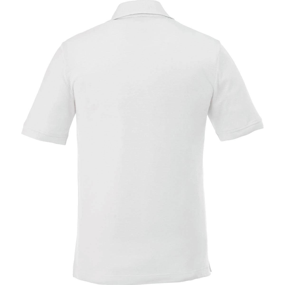 Elevate Men's White Crandall Short Sleeve Polo 4 Elevate Men's White Crandall Short Sleeve Polo - Image 2