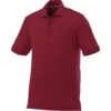 Elevate Men's Maroon Crandall Short Sleeve Polo -Elevate TM16222 Maroon F