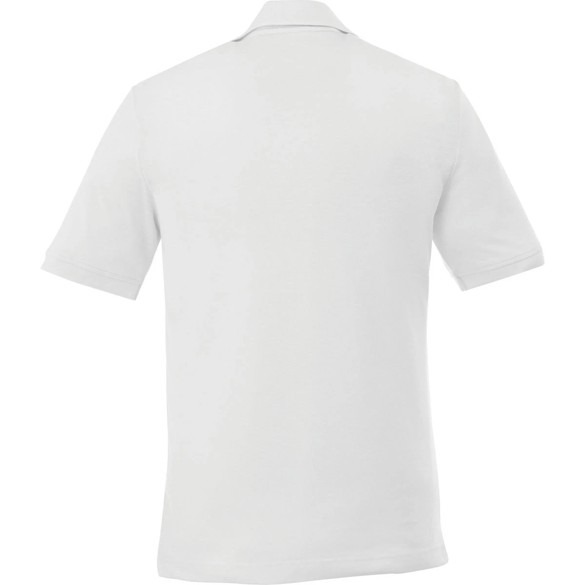 Elevate Men's White Banfield Short Sleeve Polo 4 Elevate Men's White Banfield Short Sleeve Polo - Image 2