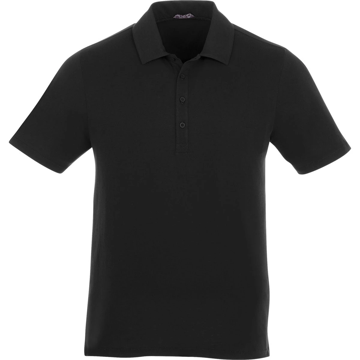 Elevate Men's Black Acadia Short Sleeve Polo 3 Elevate Men's Black Acadia Short Sleeve Polo