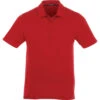 Elevate Men's Team Red Acadia Short Sleeve Polo 1 Elevate Men's Team Red Acadia Short Sleeve Polo -Elevate TM16224 Team Red F