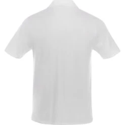 Elevate Men's White Acadia Short Sleeve Polo -Elevate TM16224 White B