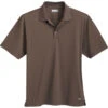 Elevate Men's Mocha Moreno Short Sleeve Polo -Elevate TM16252 Mocha F