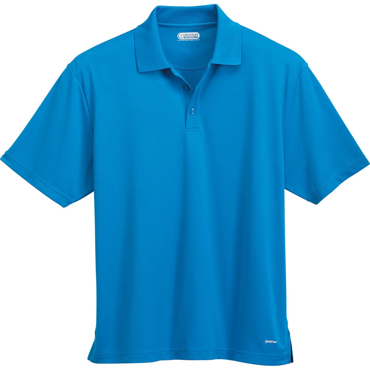 Elevate Men's Olympic Blue Moreno Short Sleeve Polo 3 Elevate Men's Olympic Blue Moreno Short Sleeve Polo