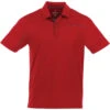 Elevate Men's Team Red/Steel Grey Wilcox Short Sleeve Polo 2 Elevate Men's Team Red/Steel Grey Wilcox Short Sleeve Polo -Elevate TM16309 Team Red Steel Grey F