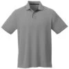 Elevate Men's Quarry/Black Remus Short Sleeve Polo 1 Elevate Men's Quarry/Black Remus Short Sleeve Polo -Elevate TM16310 938 F