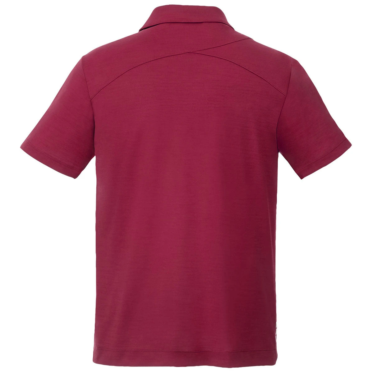 Elevate Men's Vintage Red Amos Eco Short Sleeve Polo 4 Elevate Men's Vintage Red Amos Eco Short Sleeve Polo - Image 2