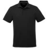 Elevate Men's Black Somoto Eco Short Sleeve Polo -Elevate TM16314 Black F
