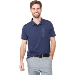 Elevate Men's Vintage Navy Somoto Eco Short Sleeve Polo -Elevate TM16314 Vintage Navy HTF
