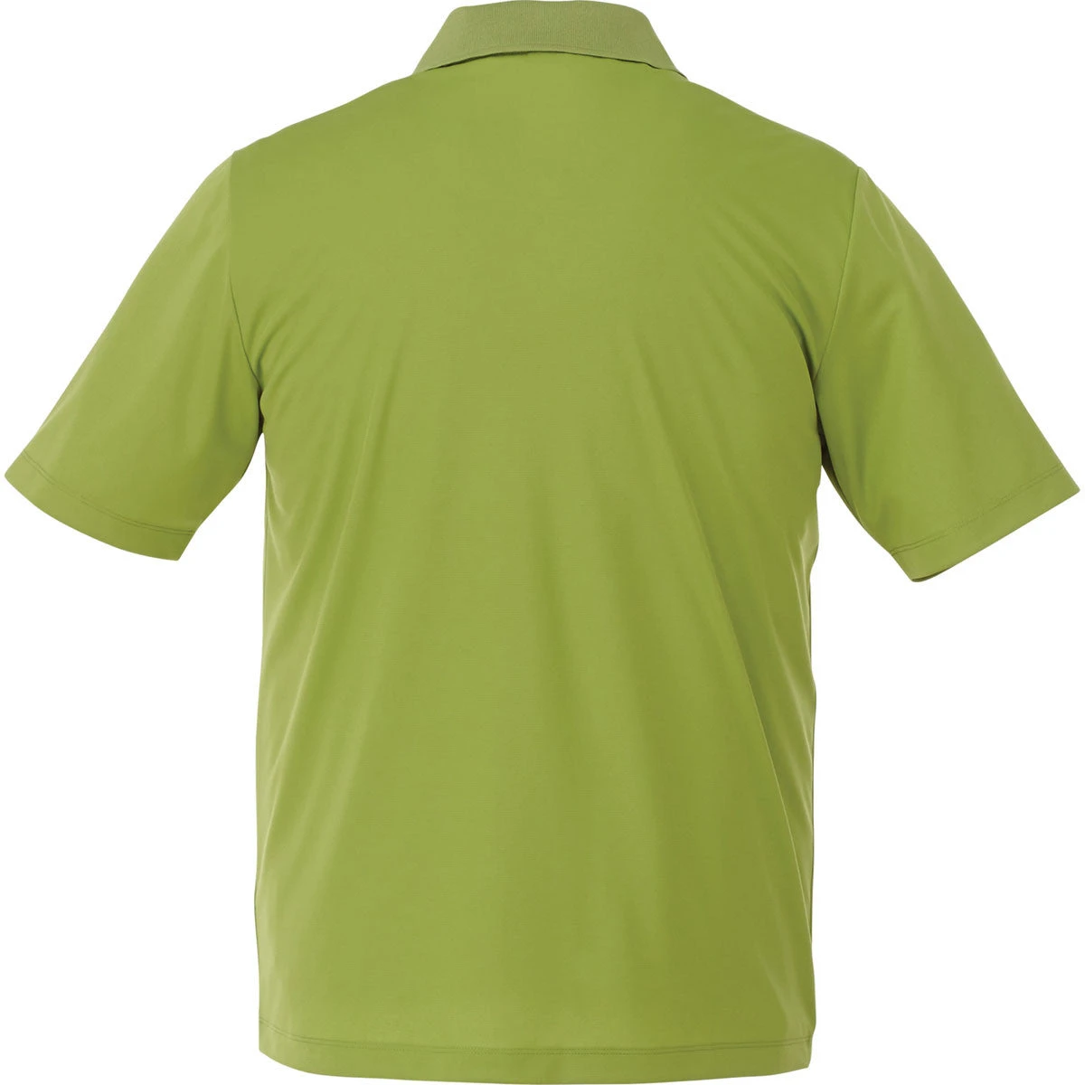 Elevate Men's Dark Citron Green Dade Short Sleeve Polo 4 Elevate Men's Dark Citron Green Dade Short Sleeve Polo - Image 2