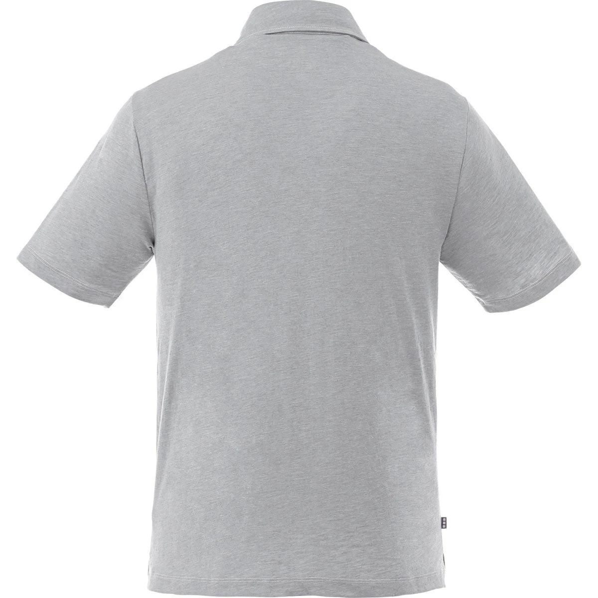 Elevate Men's Heather Grey Tipton Short Sleeve Polo 4 Elevate Men's Heather Grey Tipton Short Sleeve Polo - Image 2