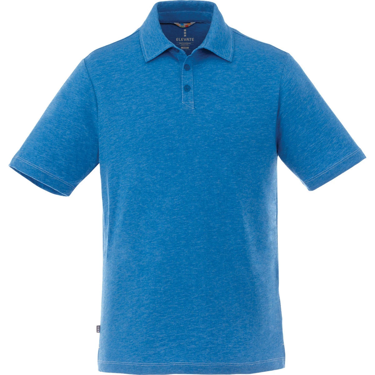 Elevate Men's Olympic Blue Tipton Short Sleeve Polo 3 Elevate Men's Olympic Blue Tipton Short Sleeve Polo