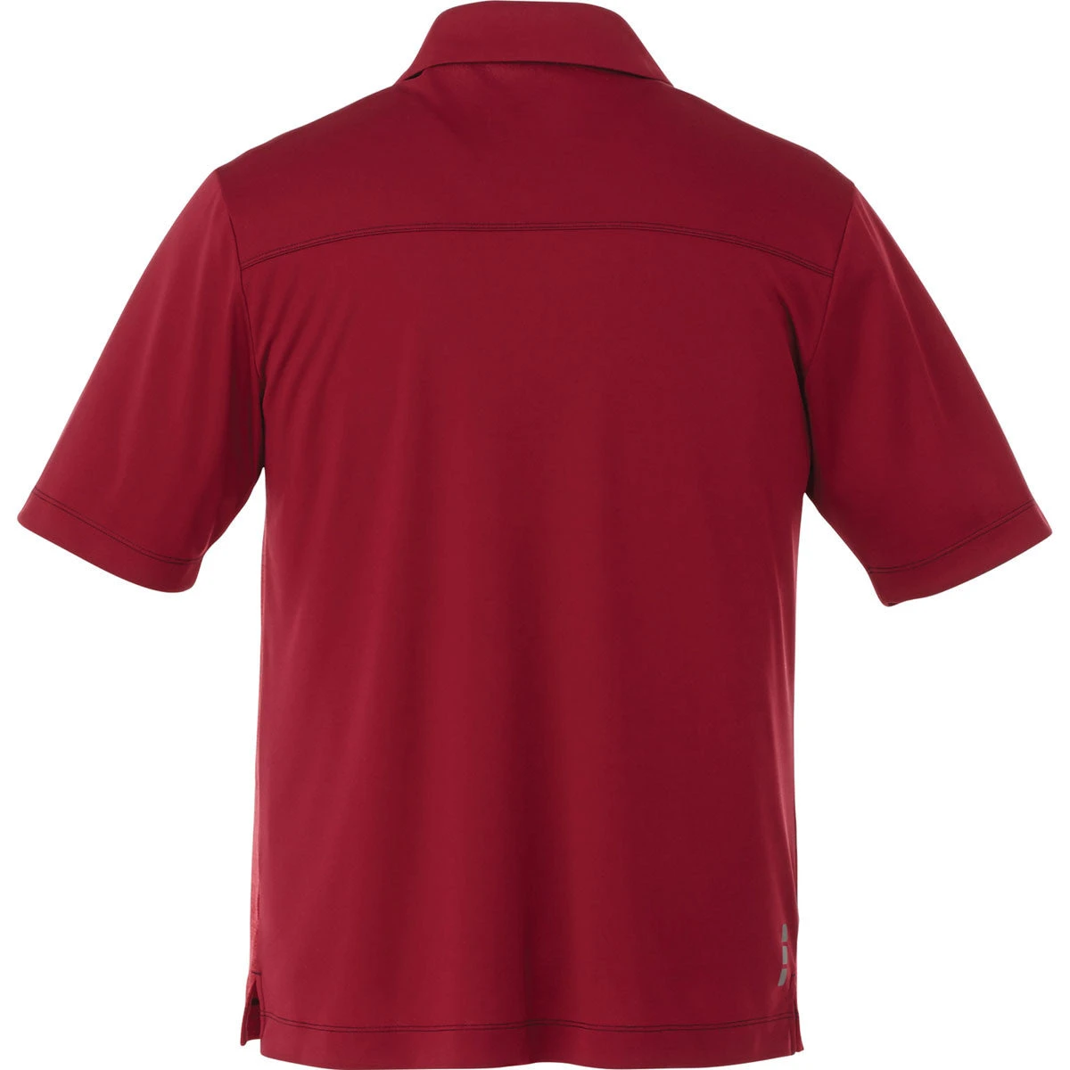 Elevate Men's Vintage Red Heather/Chili Sagano Short Sleeve Polo 4 Elevate Men's Vintage Red Heather/Chili Sagano Short Sleeve Polo - Image 2
