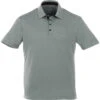 Elevate Men's Steel Grey Torres Short Sleeve Polo 2 Elevate Men's Steel Grey Torres Short Sleeve Polo -Elevate TM16509 Steel Grey F