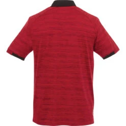 Elevate Men's Vintage Red Heather/Vintage Red Emory Short Sleeve Polo 5 Elevate Men's Vintage Red Heather/Vintage Red Emory Short Sleeve Polo -Elevate TM16510 Vintage Red Heather Vintage Red B
