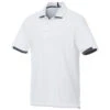 Elevate Men's White/Grey Storm Cerrado Short Sleeve Polo -Elevate TM16512 125 F