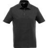 Elevate Men's Heather Dark Charcoal Concord Short Sleeve Polo 1 Elevate Men's Heather Dark Charcoal Concord Short Sleeve Polo -Elevate TM16611 Heather Dark Charcoal F