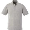 Elevate Men's Heather Grey Belmont Short Sleeve Polo 1 Elevate Men's Heather Grey Belmont Short Sleeve Polo -Elevate TM16624 Heather Grey F