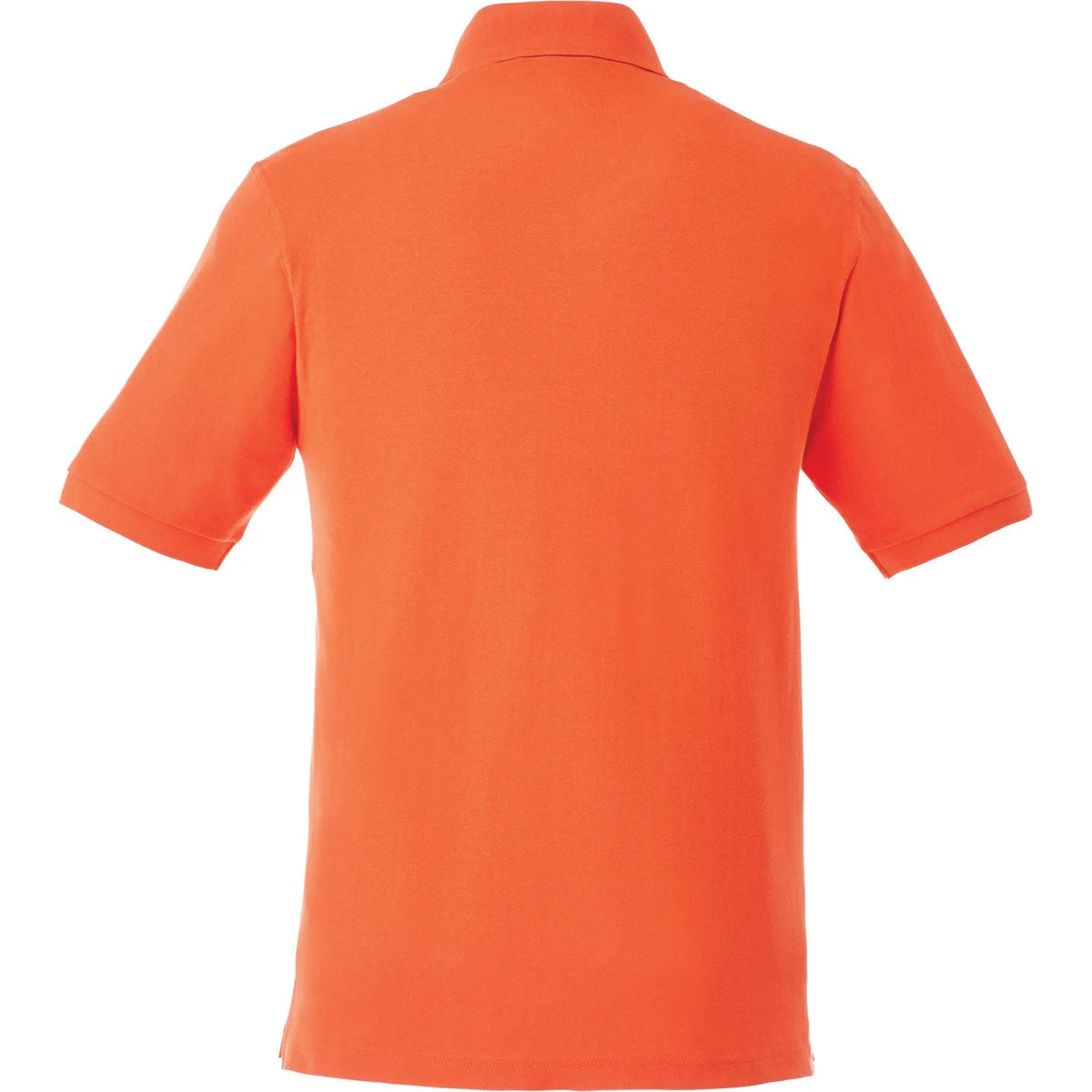 Elevate Men's Orange Belmont Short Sleeve Polo 4 Elevate Men's Orange Belmont Short Sleeve Polo - Image 2