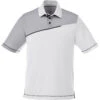 Elevate Men's White Prater Short Sleeve Polo -Elevate TM16702 White F