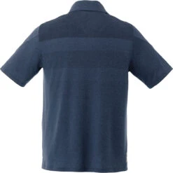 Elevate Men's Indigo Heather Antero Short Sleeve Polo -Elevate TM16703 Indigo Heather B