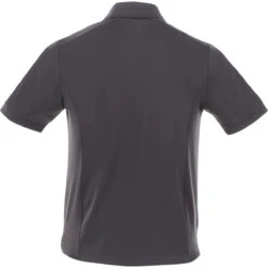 Elevate Men's Black Smoke/Grey Storm Royce Short Sleeve Polo 5 Elevate Men's Black Smoke/Grey Storm Royce Short Sleeve Polo -Elevate TM16704 Black Smoke Grey Storm B
