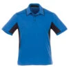 Elevate Men's Olympic Blue/Grey Storm Royce Short Sleeve Polo -Elevate TM16704 Olympic Blue Grey Storm F